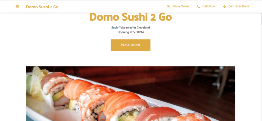 Domo Sushi 2 Go